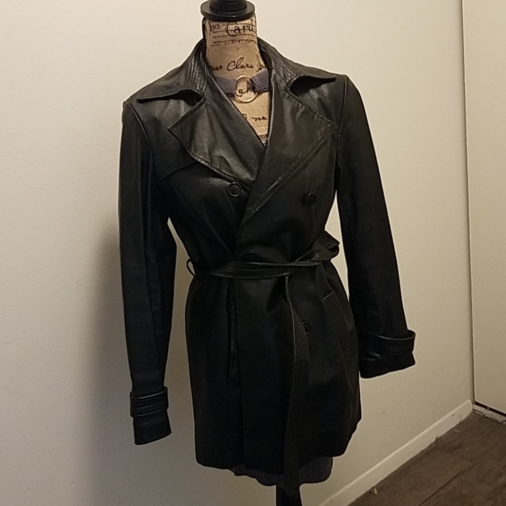 New York and Company Leather Jacket